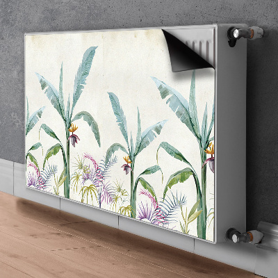 Decoratieve radiatormat Jungle vegetatie