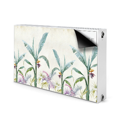 Decoratieve radiatormat Jungle vegetatie