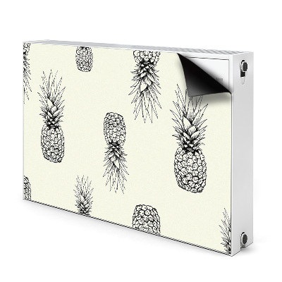 Decoratieve radiatormat Ananas patroon