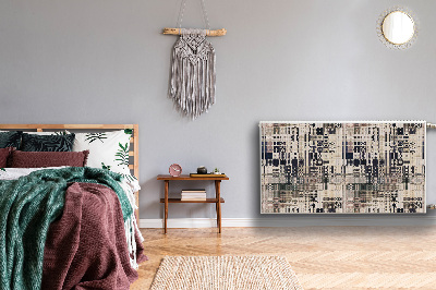 Magnetische radiatormat Boho-tegelstijl