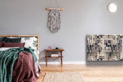 Magnetische radiatormat Boho-tegelstijl