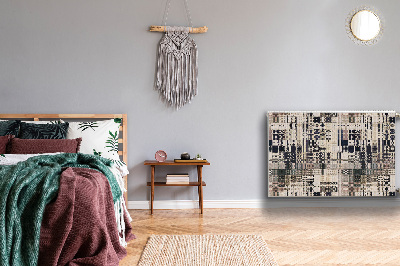 Magnetische radiatormat Boho-tegelstijl