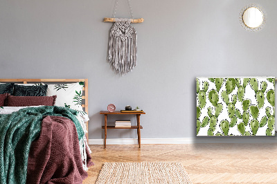 Magnetische bedrukte mat Boho cactus