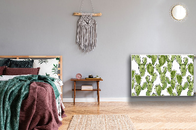 Magnetische bedrukte mat Boho cactus