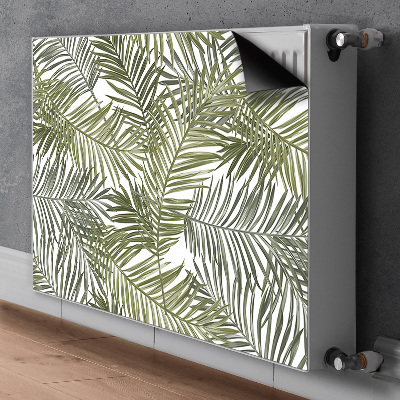 Decoratieve radiatormat Exotische bladeren