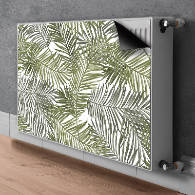 Decoratieve radiatormat Exotische bladeren
