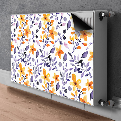 Decoratieve radiatormat Abstracte bloemen