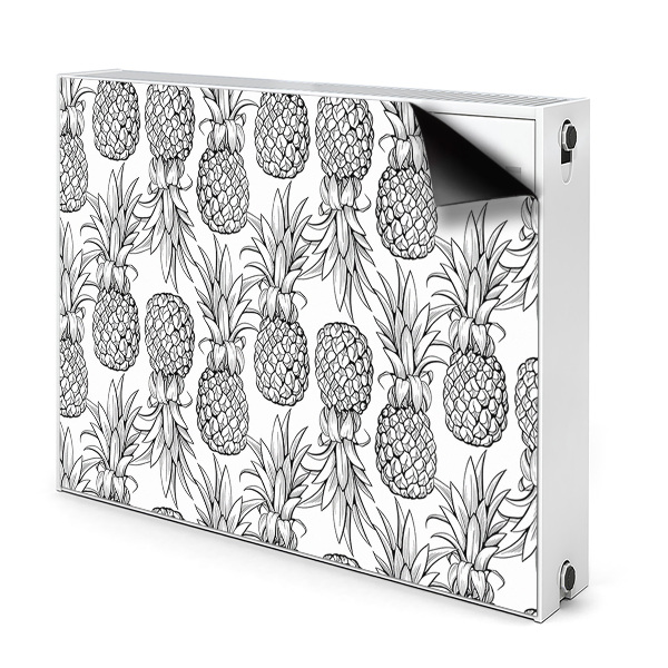 Decoratieve radiatormat Ananas