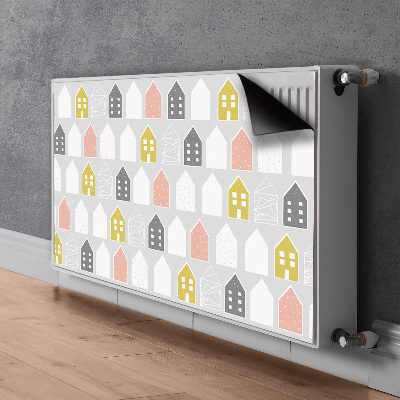 Decoratieve radiatormagneet Scandinavisch patroon