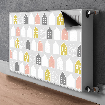 Decoratieve radiatormagneet Scandinavisch patroon
