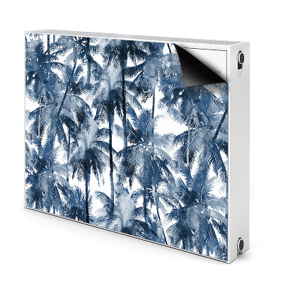 Magnetische radiatormat Tropische palmbomen