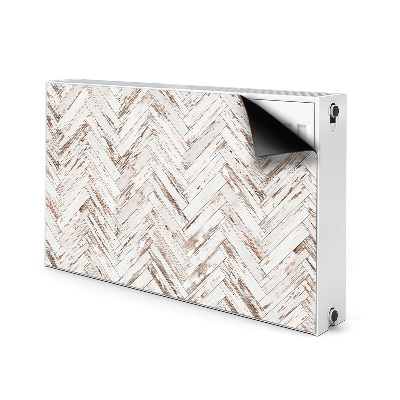 Decoratieve radiatormat Houten vloer