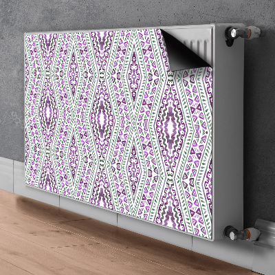 Magnetische mat voor de radiator Marokkaans patroon