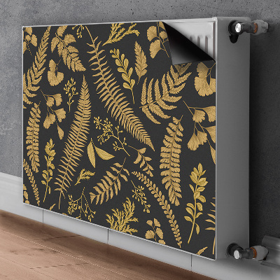 Decoratieve radiatormagneet Gouden varens