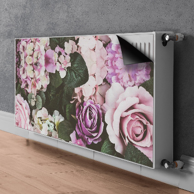 Decoratieve radiatormat Barokke bloemen