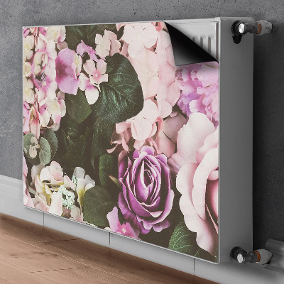 Decoratieve radiatormat Barokke bloemen