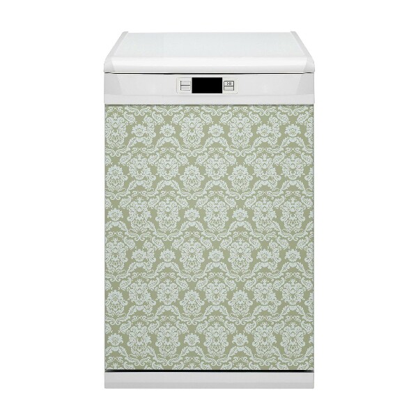 Magnetische Vaatwasser Deur Cover Groen ornament