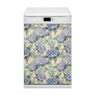 Vaatwasser Panel Cover Hortensia