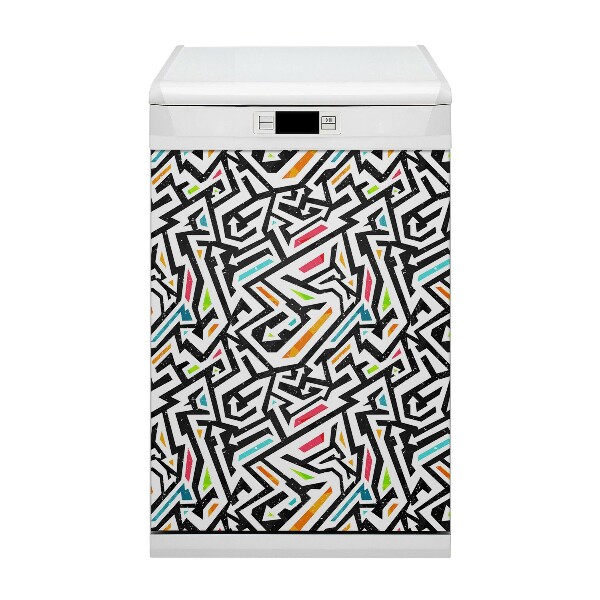 Vaatwasser Panel Cover Graffiti