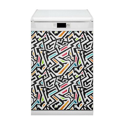 Vaatwasser Panel Cover Graffiti