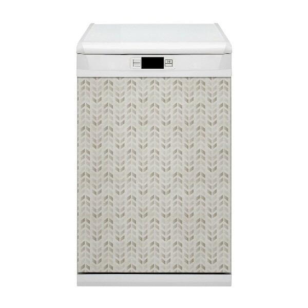 Magnetische Vaatwasser Panel Skin Cover Gouden vectoren
