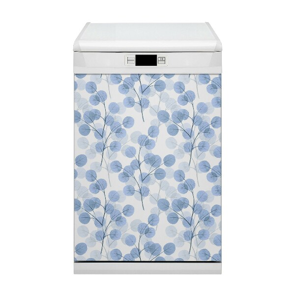 Magnetische Vaatwasser Panel Skin Cover Takken met bladeren