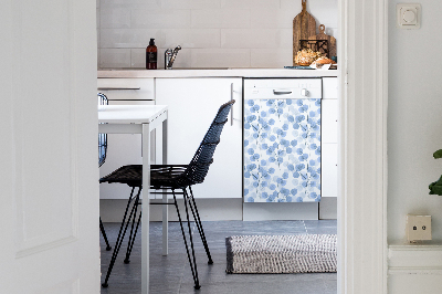Magnetische Vaatwasser Panel Skin Cover Takken met bladeren