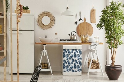 Decoratieve vaatwassermagneet Grijze ananas