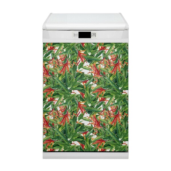 Vaatwasser magneet Bloemen