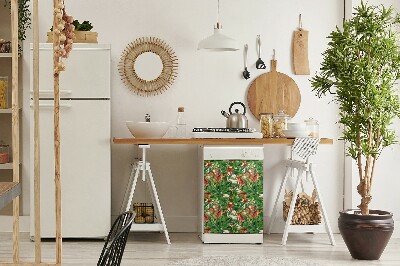 Vaatwasser magneet Bloemen