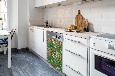 Vaatwasser magneet Bloemen