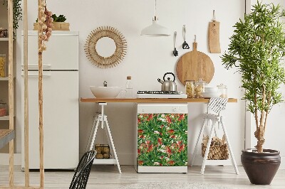 Vaatwasser magneet Bloemen