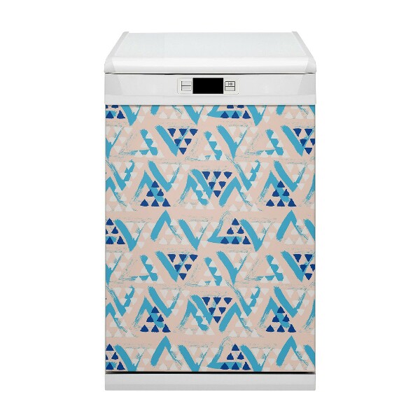 Magnetische Vaatwasser Deur Cover Driehoekspatroon