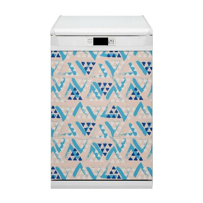 Magnetische Vaatwasser Deur Cover Driehoekspatroon