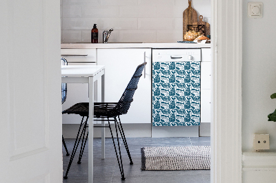 Vaatwasser Panel Cover Walvissen