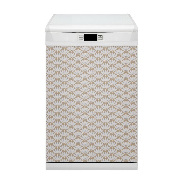 Magnetische Vaatwasser Panel Skin Cover Oosterse patroon