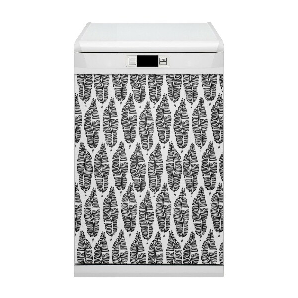 Decoratieve vaatwassermagneet Patroon in een brief