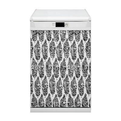 Decoratieve vaatwassermagneet Patroon in een brief
