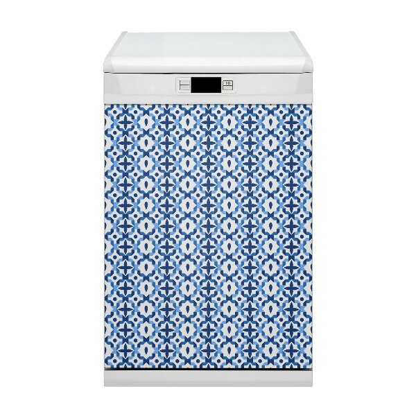 Magnetische Vaatwasser Deur Cover Marokkaans patroon