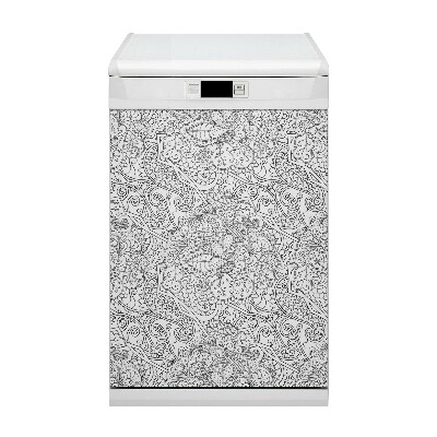 Vaatwasser Panel Cover Abstract patroon