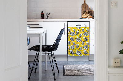 Vaatwasser magneet Doodle Birds