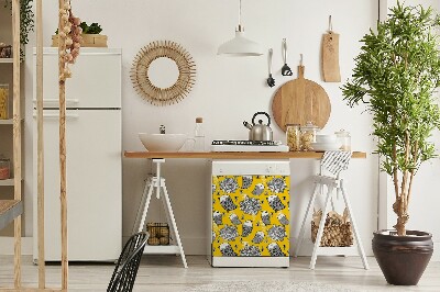Vaatwasser magneet Doodle Birds