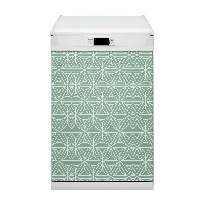 Magnetische Vaatwasser Panel Skin Cover Geometrische vormen