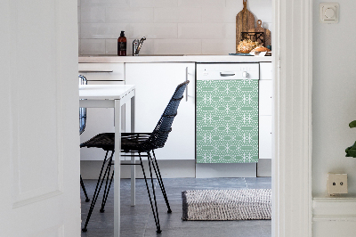 Magnetische Vaatwasser Panel Skin Cover Geometrische vormen