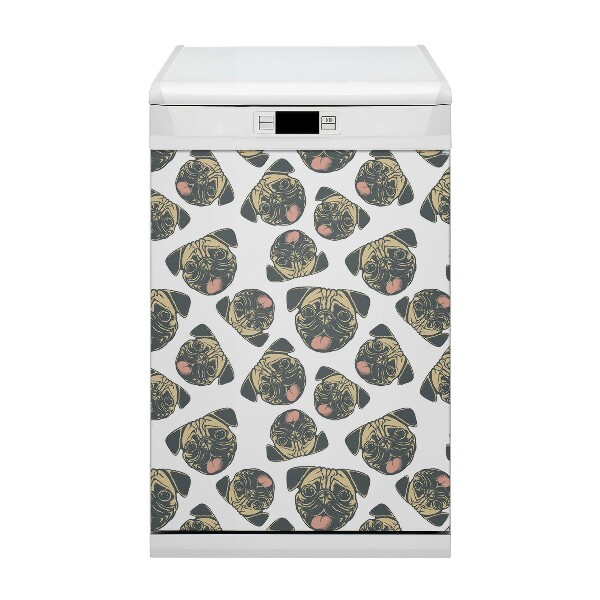 Magnetische Vaatwasser Deur Cover Mops