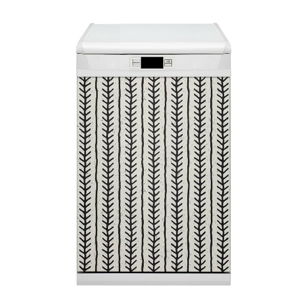 Magnetische Vaatwasser Deur Cover Flankeet -patroon