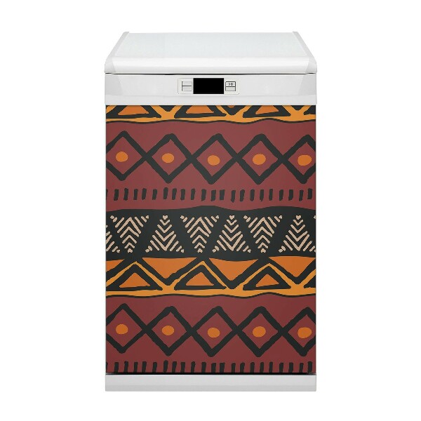 Magnetische Vaatwasser Deur Cover Afrika -project
