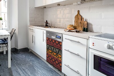 Magnetische Vaatwasser Deur Cover Afrika -project
