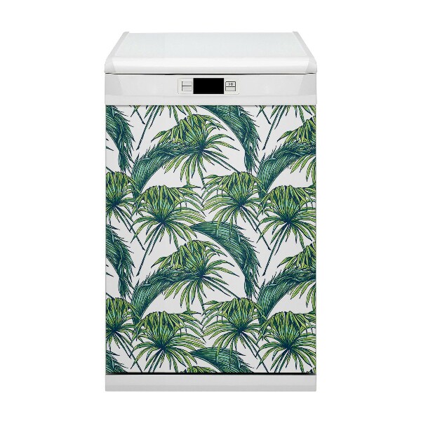 Magnetische Vaatwasser Deur Cover botanische tuin