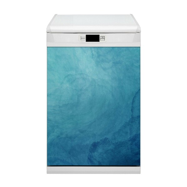 Decoratieve vaatwassermagneet Blauwe golven